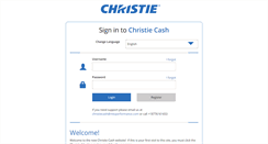 Desktop Screenshot of christiecash.com
