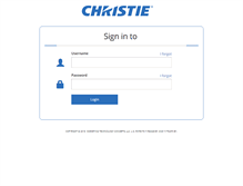 Tablet Screenshot of christiecash.com